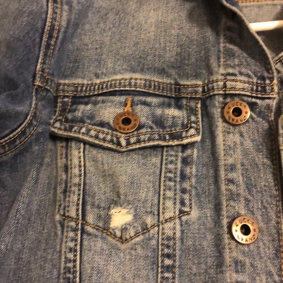 Lucky brand classic denim jacket - Picture 4 of 7